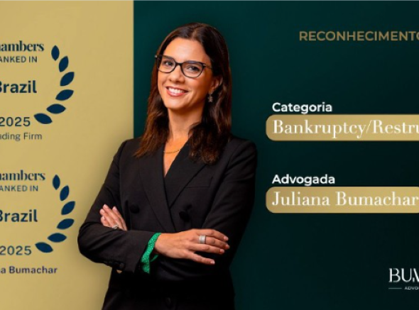 Bumachar Advogados Associados foi ranqueado na categoria “Bankruptcy/Restructuring”