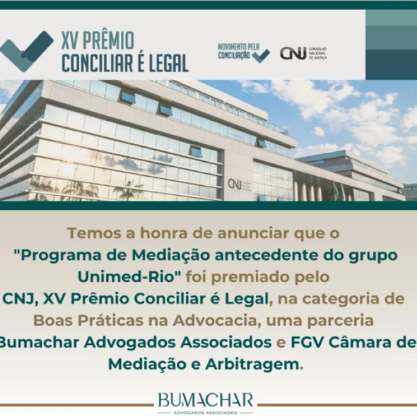 XV Prêmio Conciliar é legal