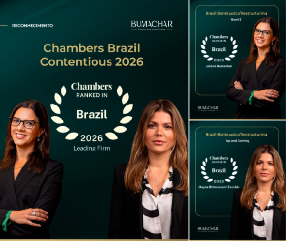 Bumachar foi ranqueado no guia @Chambers Brazil