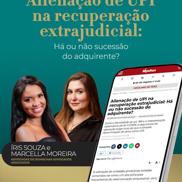 Alienação de UPI na recuperação extrajudicial: Há ou não sucessão do adquirente?